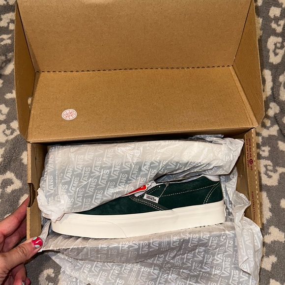 New Vans Slip-On 59  in Jungle Green & Snow White 😍 - Picture 8 of 17